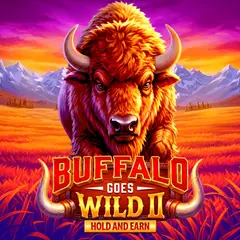Buffalo Goes Wild II by Mancala Gaming, cover from the RocketPlay lobby