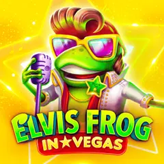 Elvis Frog in Vegas by BGaming, cover from the RocketPlay lobby
