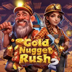 Gold Nugget Rush 2 by Betsoft, cover from the RocketPlay lobby